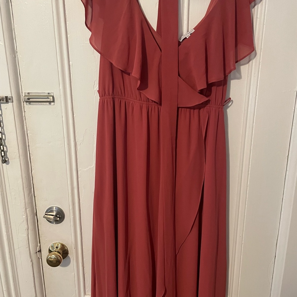 Baltic Born Katya Ruffle Maxi Dress